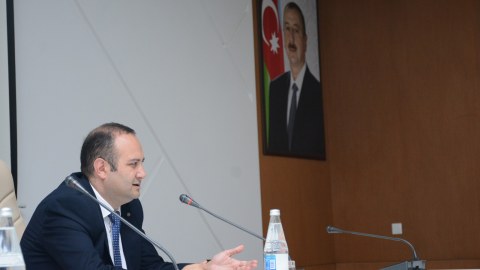 İlahiyyat İnstitutunda açıq mikrofon günü təşkil edilib - FOTOLAR