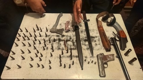 Sabirabadda evdən silah-sursat AŞKARLANDI
