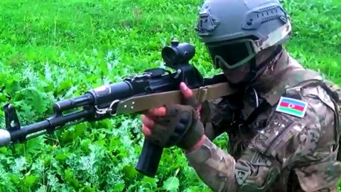 Azərbaycan və Türkiyənin komando bölmələri bir arada