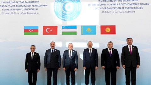 Türk dövlətlərinin Təhlükəsizlik Şurasının katibləri bir arada - FOTOLAR