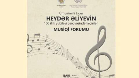 Ölkəmizdə ilk dəfə Musiqi Forumu keçiriləcək