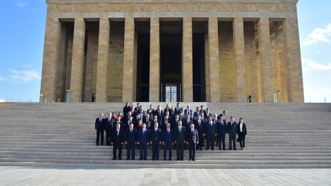 Türk dövlətlərinin baş prokurorları Ankarada toplandı - FOTO