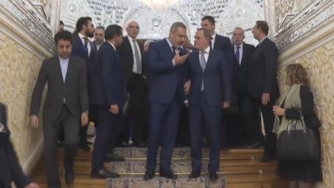 Ceyhun Bayramov Hakan Fidanla görüşüb