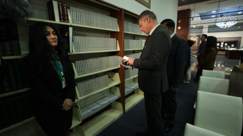 Ukrayna səfiri Naxçıvana getdi