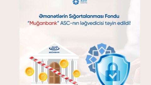Əmanətlərin Sığortalanması Fondu "Muğan Bank”ın ləğvedicisi təyin edildi