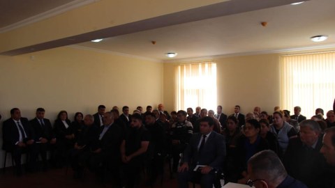 Goranboyun Goran qəsəbəsində səyyar qəbul keçirilib - FOTO
