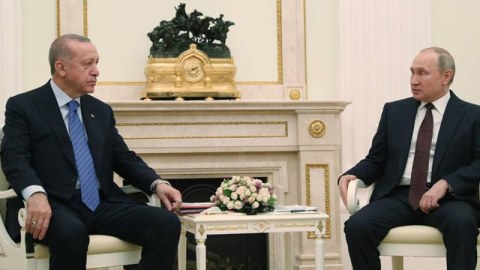 Ərdoğan Putinlə danışıqlar apardı