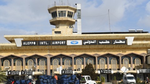 İsrail Hələb aeroportuna zərbə endirib