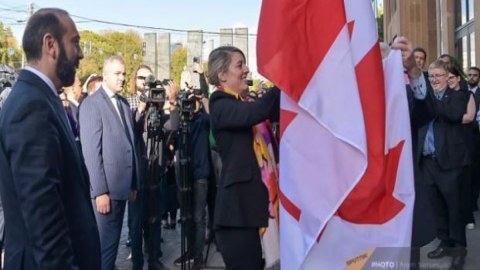 Ermənistanda Kanada səfirliyi açıldı