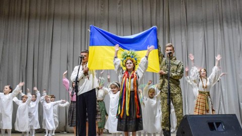 Azərbaycan diasporu Ukraynada festival keçirdi - FOTO