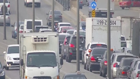  "Çermet” körpüsündə qəza tıxac yaratdı - FOTO