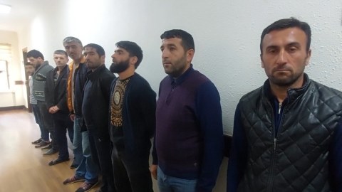 Polis Şəmkirdə əməliyyat keçirdi - 8 nəfər saxlanıldı