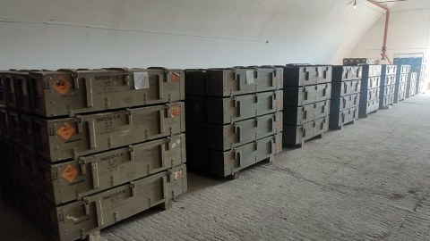 Qarabağda aşkarlanan sursatların bir qismi 2021-ci il istehsalıdır - FOTOLAR
