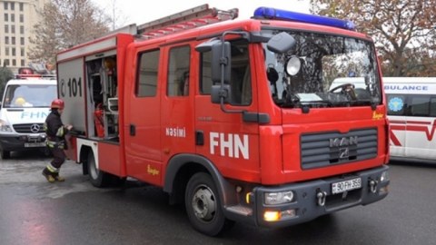 Dünən 21 yanğın olub, 11 nəfər xilas edilib - VİDEO