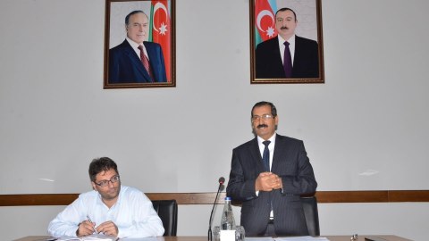 Kürdəmirdə fermerlərlə görüş keçirilib - FOTOLAR