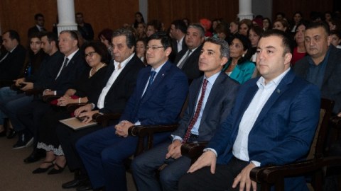 Fuad Muradov Heydər Əliyevə həsr olunmuş tədbirdə - FOTO/VİDEO