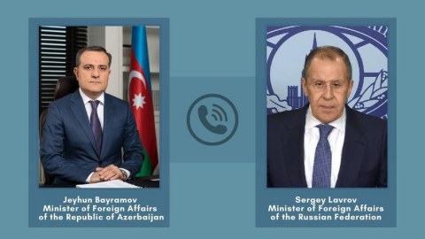 Ceyhun Bayramov Lavrovla nələrdən danışdı...