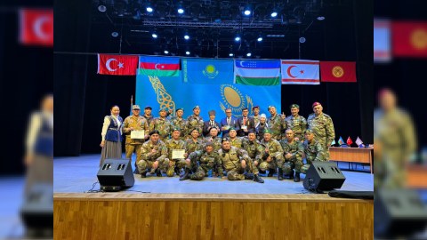 Turan-Türk Dövlətləri Veteranlar Birliyinin azərbaycanlı üzvləri Qazaxıstanda olub