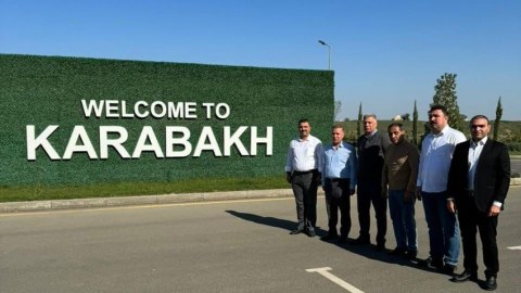 İraq deputatları Şuşada - FOTO