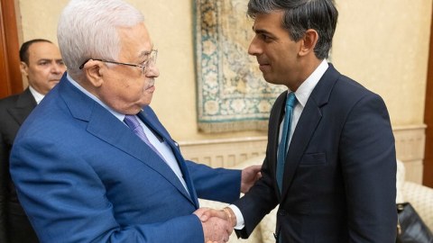 Rişi Sunak Fələstin lideri ilə danışıqlar apardı 