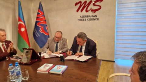 Mətbuat Şurası ilə Kərkük Kültür Dərnəyi arasında memorandum imzalandı