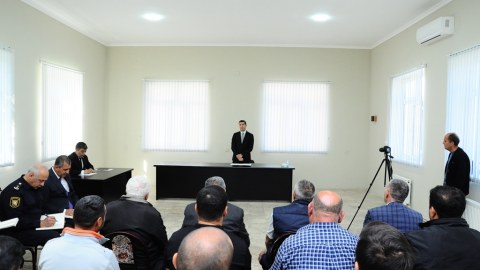 Naftalanda növbəti səyyar qəbul keçirilib - FOTO