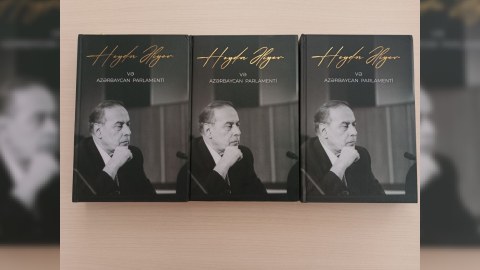 "Heydər Əliyev və Azərbaycan Parlamenti" kitabı - FOTO 