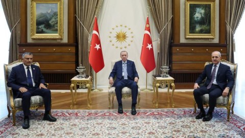 Ərdoğan Liviya parlamentinin sədrini qəbul etdi
