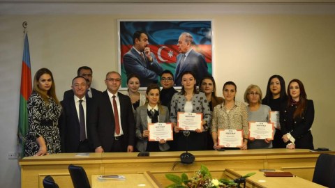 “Beynəlxalq təcrübədə tyutorluq” təliminin mükafatlandırma mərasimi  - FOTO