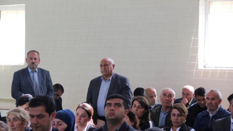 Goranboyun Quşçular kəndində səyyar qəbul