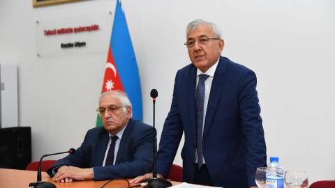 Rusiyada işləyən tanınmış azərbaycanlı alimlə görüş - FOTO