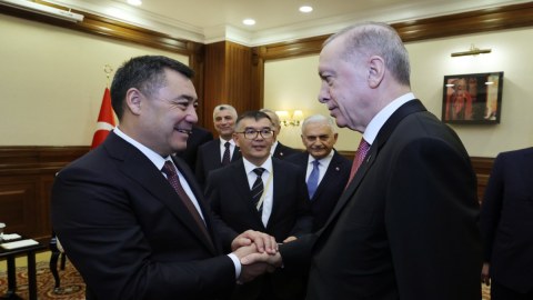 Ərdoğan Astanada Sadır Japarovla görüşdü