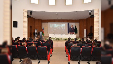 Baş Prokurorluq Göyçayda konfrans keçirdi - FOTOLAR