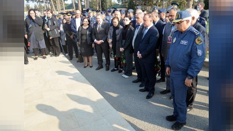 Şəhidlərimizin xatirəsi anıldı - FOTO/VİDEO