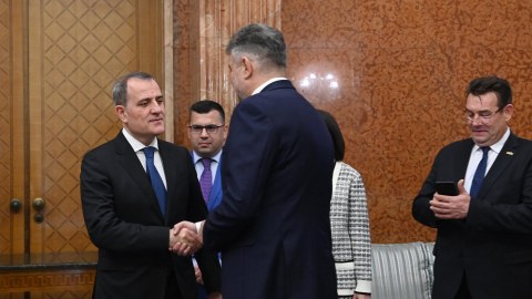 Ceyhun Bayramov Rumıniyanın Baş naziri GÖRÜŞDÜ