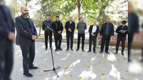 Şamaxı sahibkarları "Açıq mikrofon"da  - FOTOLAR