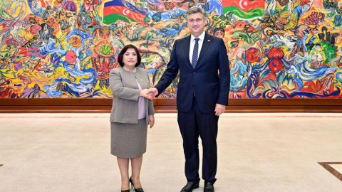 Sahibə Qafarova Baş nazirlə regionu müzakirə etdi