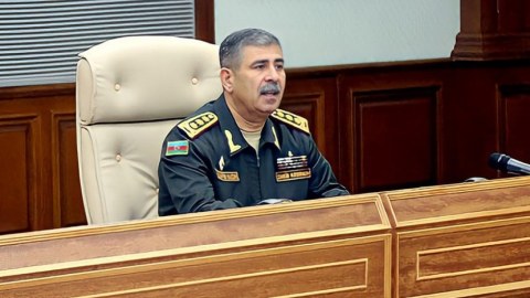 Zakir Həsənov və müavinlərinə “Qarabağ” ordeni verildi