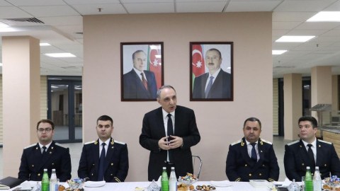 Kamran Əliyev veteran prokurorlarla görüşdü - FOTOLAR