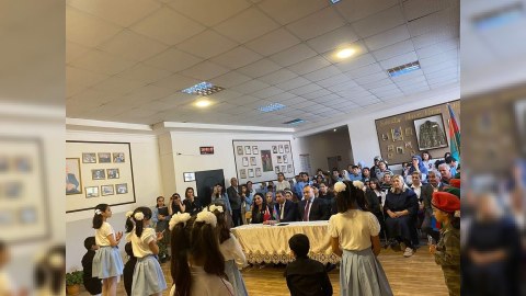 Zəfər günü şanlı tariximizdir - FOTOLAR