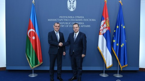 Ceyhun Bayramov Serbiya XİN rəhbəri ilə görüşdü