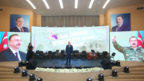Tarixi Zəfərimiz Heydər Əliyev siyasətinin təntənəsidir! - FOTO