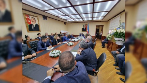 Əqli Mülkiyyət Agentliyində Zəfər günü - FOTOLAR