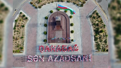 Pirallahıda Zəfər Günü qeyd olundu - FOTOLAR