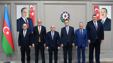 Əli Əsədov Avropa və Türkiyənin idman rəsmiləri ilə GÖRÜŞDÜ