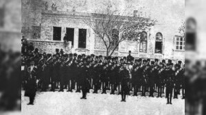 104 il əvvəl Xankəndidə keçirilən HƏRBİ PARAD