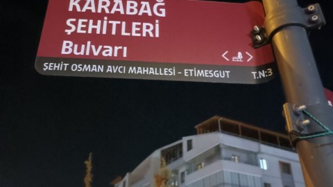 Ankarada küçəyə “Qarabağ Şəhidləri Bulvarı” adı verildi - FOTO