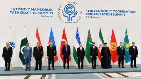 Azərbaycan Prezidenti ECO-nun 16-cı Zirvə toplantısında - FOTO