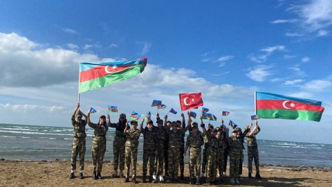 "Zəfər günlərimin şahidi-Bayraq" adlı tədbir keçirildi - FOTOLAR