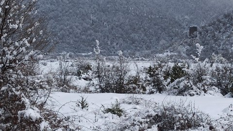 Qusar, Xınalıq, Şahdağa qar yağır - FAKTİKİ HAVA